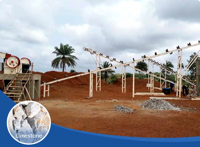 50-60t/h Stone Crusher in Ghana