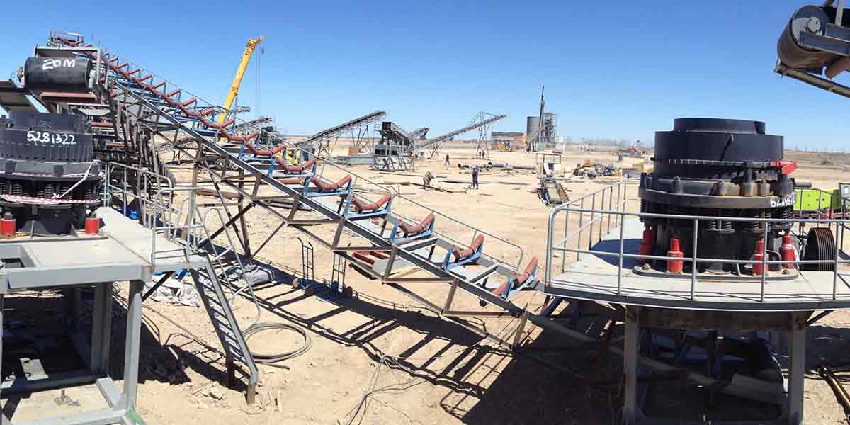 180-200t/h Stone Crusher in South Africa