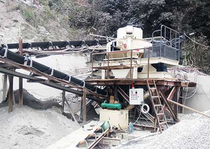 60-70t/h Sand Making Machine in Indonesia