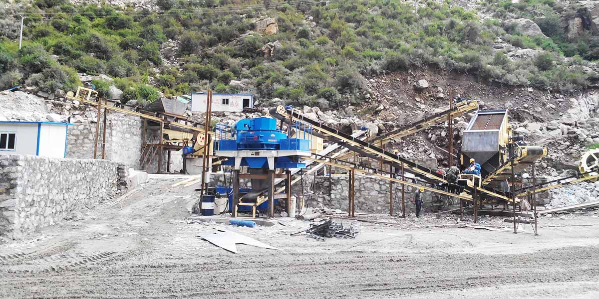 70-80t/h Sand Making Machine in Sri Lanka