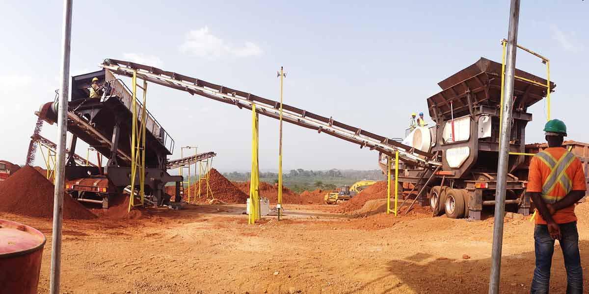 130-150t/h Mobile Crusher in Ethiopia