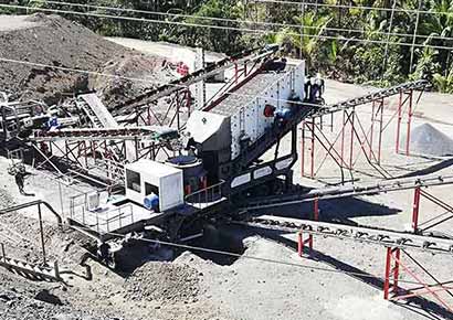 230-260t/h Mobile Crusher in Philippines