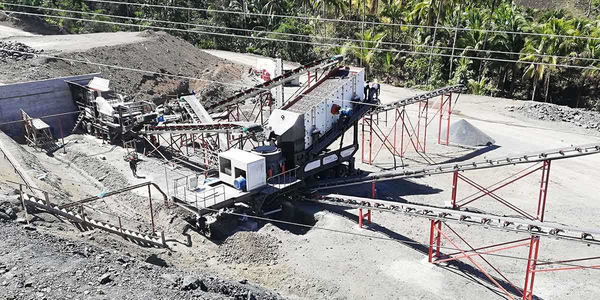 230-260t/h Mobile Crusher in Philippines