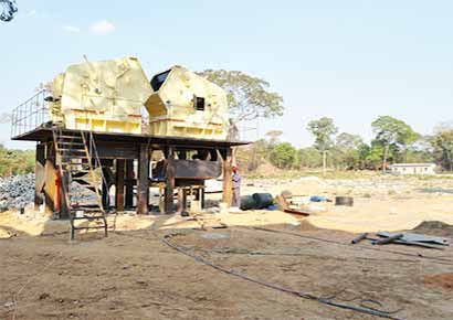 100-120t/h Stone Crusher in Ghana